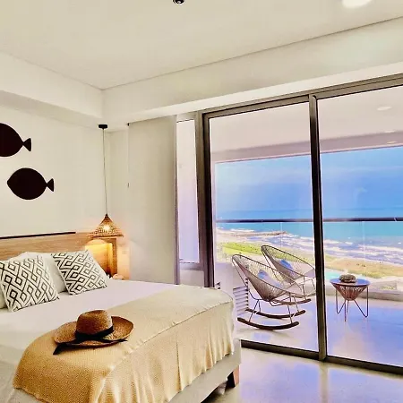Apartment Beachfront - Pool - Jacuzzi - Wi-fi