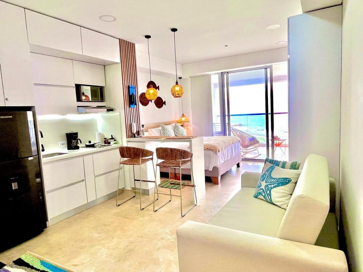 Beachfront - Pool - Jacuzzi - Wi-fi Apartamento Cartagena