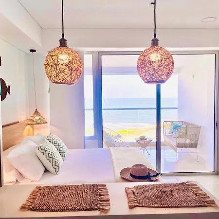 Beachfront - Pool - Jacuzzi - Wi-fi Apartamento Cartagena